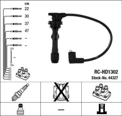 NGK 44327 - Ignition Cable Kit www.parts5.com