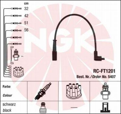 NGK 5407 - Ignition Cable Kit www.parts5.com