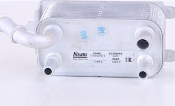 Nissens 90661 - Масляный радиатор, автоматическая коробка передач www.parts5.com