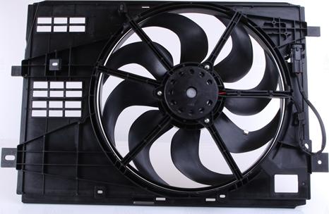 Nissens 850007 - Fan, radiator www.parts5.com