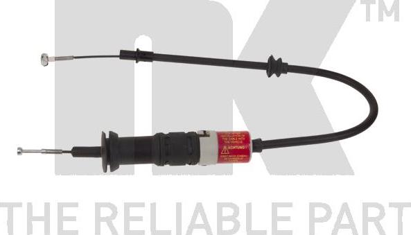 NK 922372 - Clutch Cable www.parts5.com