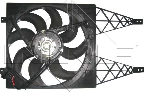 NRF 47411 - Fan, radiator www.parts5.com