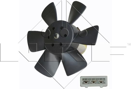 NRF 47429 - Ventilator, hlađenje motora www.parts5.com