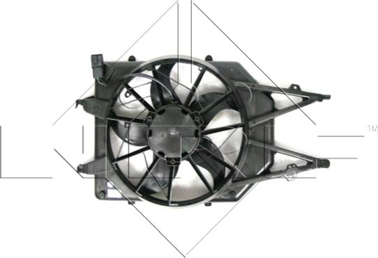 NRF 47475 - Fan, radiator www.parts5.com