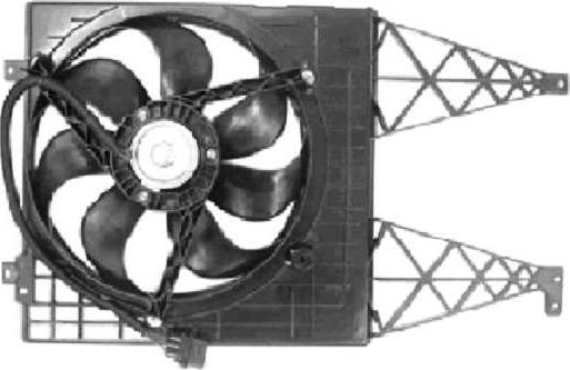 NRF 47056 - Fan, radiator www.parts5.com
