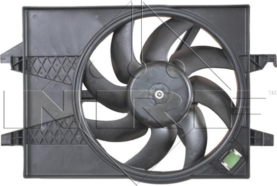 NRF 47006 - Fan, radiator www.parts5.com