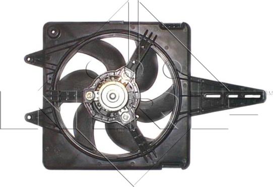 NRF 47820 - Fan, radiator www.parts5.com