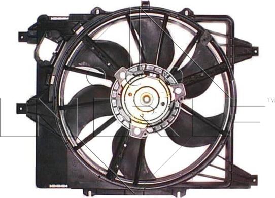 NRF 47361 - Fan, radiator www.parts5.com