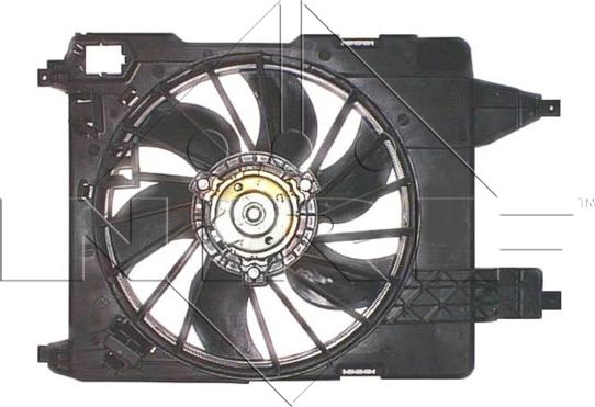 NRF 47368 - Fan, radiator www.parts5.com
