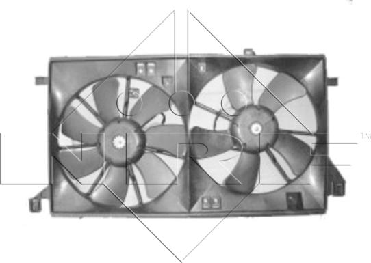 NRF 47290 - Fan, radiator www.parts5.com