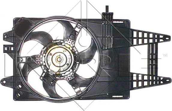 NRF 47244 - Fan, radiator www.parts5.com