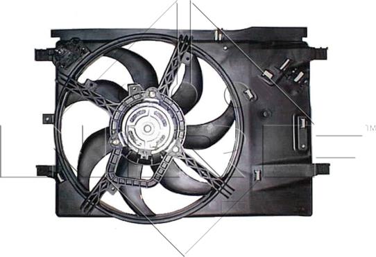 NRF 47236 - Fan, radiator www.parts5.com