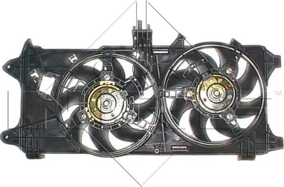 NRF 47233 - Fan, radiator www.parts5.com