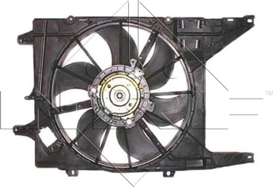 NRF 47225 - Fan, radiator www.parts5.com