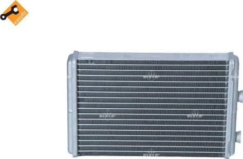 NRF 54211 - Heat Exchanger, interior heating www.parts5.com