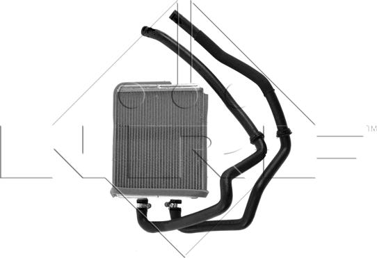 NRF 54218 - Heat Exchanger, interior heating www.parts5.com