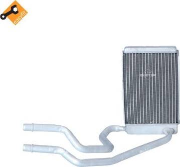 NRF 54231 - Heat Exchanger, interior heating www.parts5.com