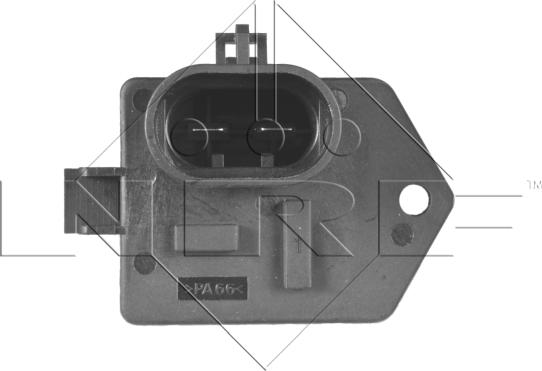NRF 342039 - Pre-resistor, electro motor radiator fan www.parts5.com
