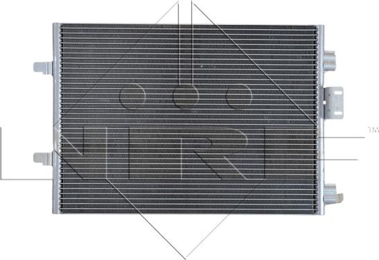 NRF 35544 - Condenser, air conditioning www.parts5.com