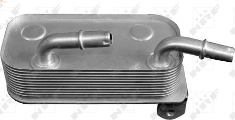 NRF 31189 - Oil Cooler, automatic transmission www.parts5.com
