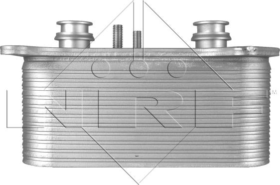 NRF 31235 - Oil Cooler, engine oil www.parts5.com