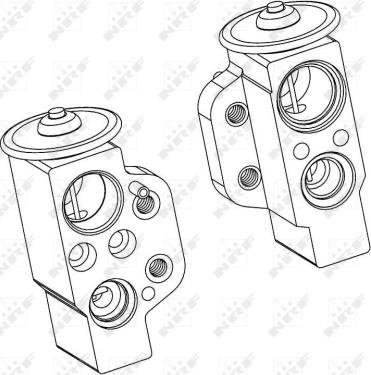 NRF 38368 - Expansion Valve, air conditioning www.parts5.com