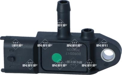 NRF 708035 - Sensor, exhaust pressure www.parts5.com