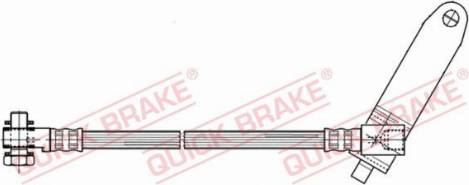 OJD Quick Brake 59.979X - Brake Hose www.parts5.com