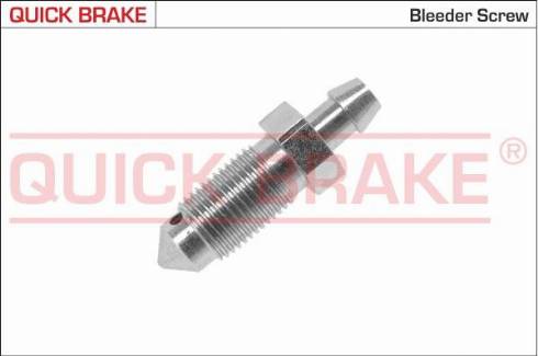 OJD Quick Brake 0019 - Breather Screw / Valve, wheel brake cylinder www.parts5.com