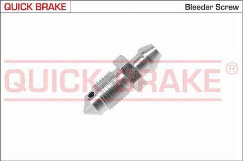 OJD Quick Brake 0039 - Breather Screw / Valve, wheel brake cylinder www.parts5.com