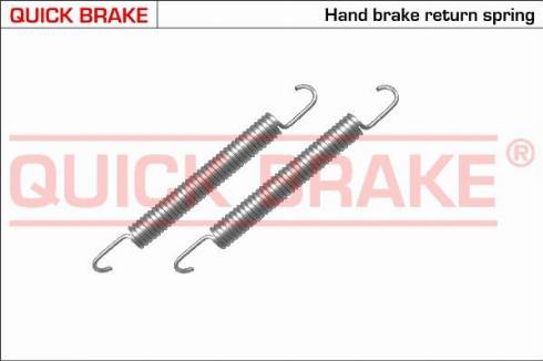 OJD Quick Brake 105-0480 - Accessory Kit, parking brake shoes www.parts5.com