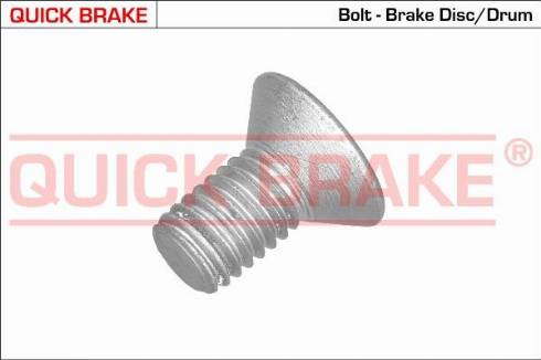 OJD Quick Brake 11669 - Bolt, brake caliper www.parts5.com