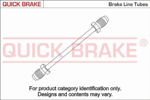 OJD Quick Brake CN-0100A-A - Трубопровод тормозного привода www.parts5.com