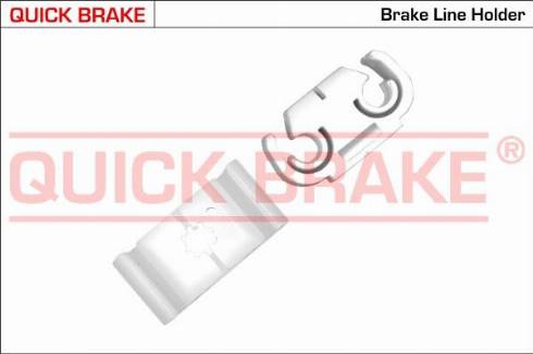 OJD Quick Brake W - Holder, brake lines www.parts5.com