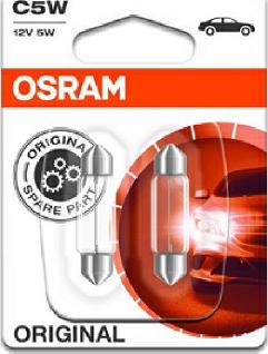 Osram 6418-02B - Bulb, licence plate light www.parts5.com