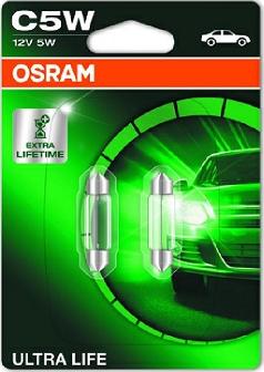 Osram 6418ULT-02B - Bulb, licence plate light www.parts5.com