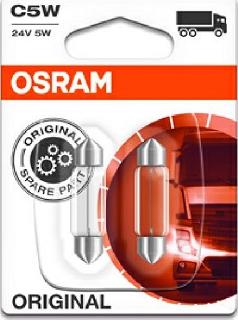 Osram 6423-02B - Bulb, licence plate light www.parts5.com