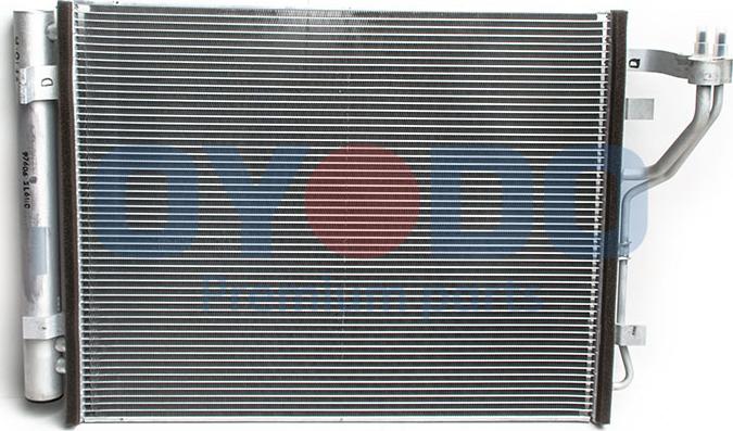Oyodo 60C0329-OYO - Condenser, air conditioning www.parts5.com