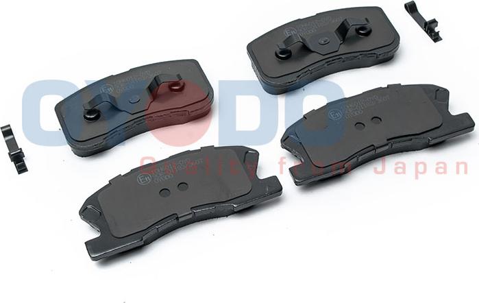 Oyodo 10H6012-OYO - Brake Pad Set, disc brake www.parts5.com