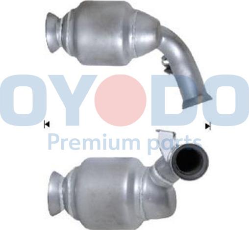 Oyodo 20N0099-OYO - Catalytic Converter www.parts5.com