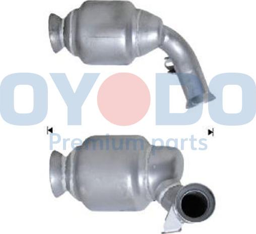 Oyodo 20N0091-OYO - Catalytic Converter www.parts5.com