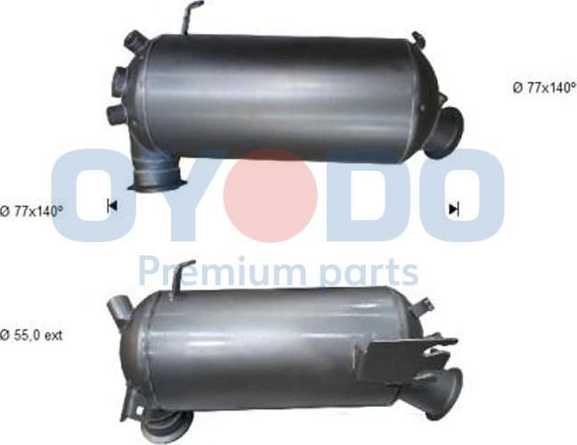 Oyodo 20N0047-OYO - Soot / Particulate Filter, exhaust system www.parts5.com