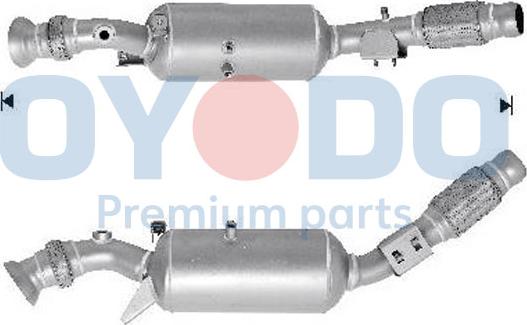 Oyodo 20N0058-OYO - Soot / Particulate Filter, exhaust system www.parts5.com
