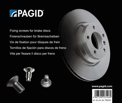Pagid TPM1001 - Screws Assortment www.parts5.com
