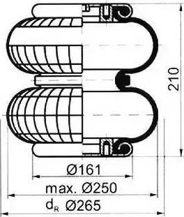 PE Automotive 08412712A - Bellow, air suspension www.parts5.com