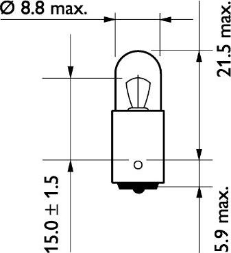 PHILIPS 13929MDCP - Bulb, indicator www.parts5.com