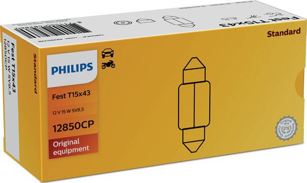 PHILIPS 12850CP - Bulb, interior light www.parts5.com