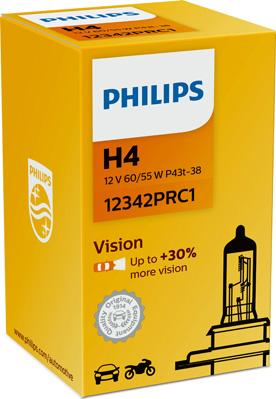 PHILIPS 12342PRC1 - Крушка с нагреваема жичка, фар за дълги светлини www.parts5.com