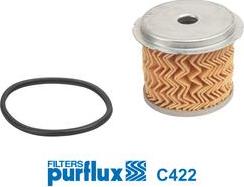 Purflux C422 - Fuel filter www.parts5.com