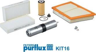 Purflux KIT16 - Filtersats www.parts5.com